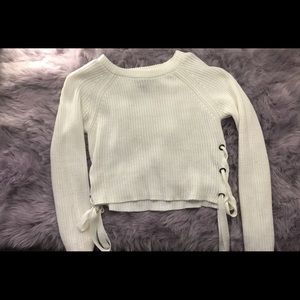 Crop sweater